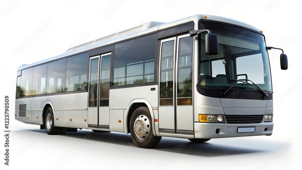Modern City Bus Transportation Modern City Bus Transportation