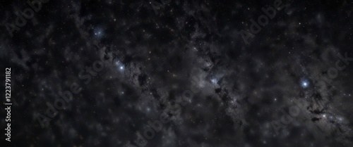 Celestial canvas of twinkling stars against dark space, stars,  space,  universe photo