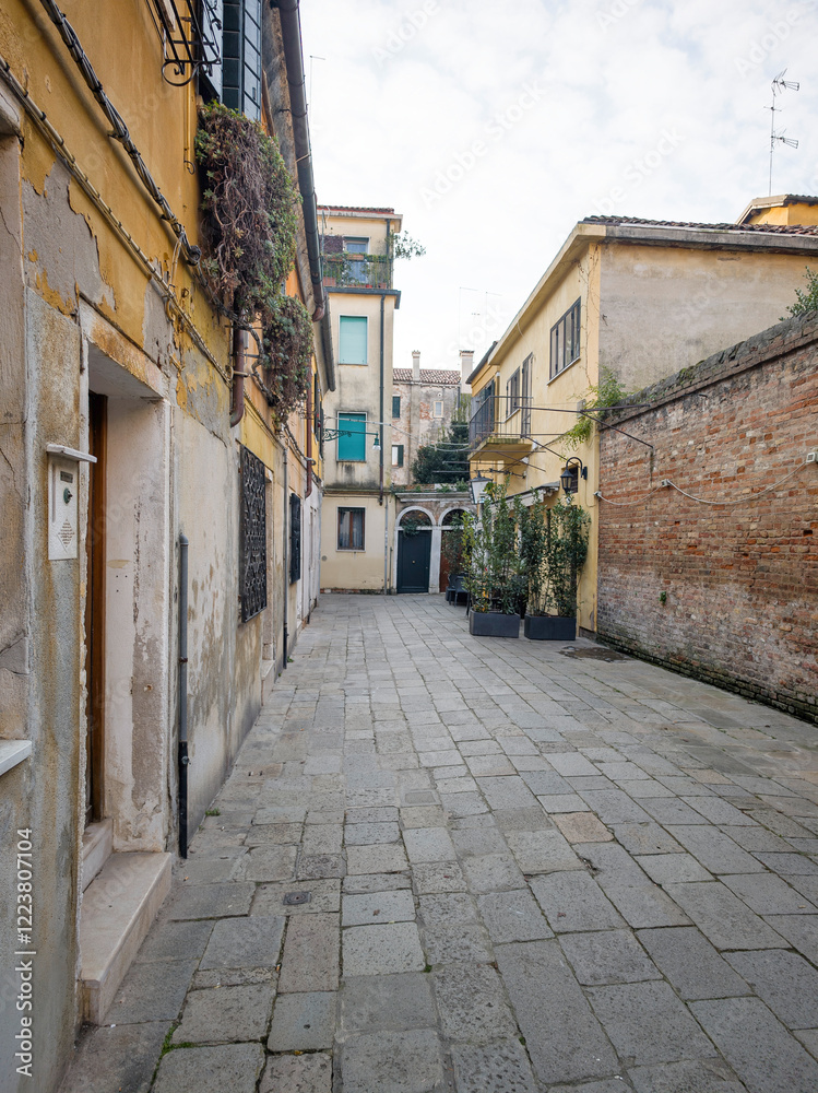 Fototapeta premium The Old Town of city of Venice, Veneto Region, Italy