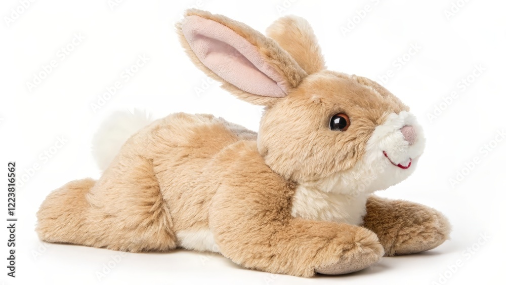Obraz premium Beige Plush Rabbit Toy