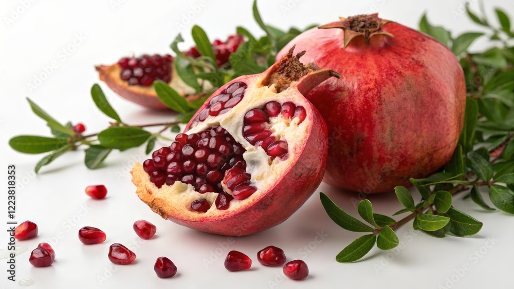 Pomegranate Fruit Still Life Pomegranate Fruit Still Life
