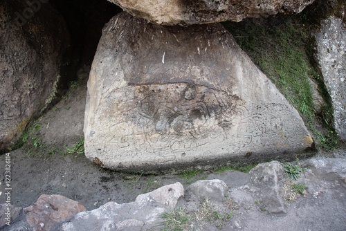 Cumbemayo Archaeological Complex and Nature Reserve, pre-columbian ruims in Cajamarca, Peru.