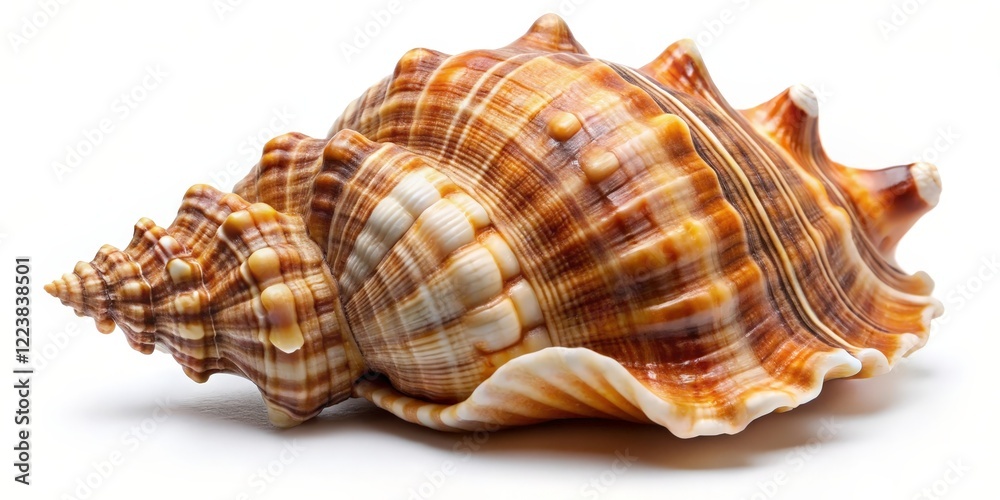 Seashell, Spiral Shell, Brown Shell Seashell, Spiral Shell, Brown Shell