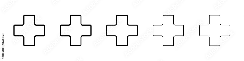 Add icon Vector logo sign Add icon Vector logo sign