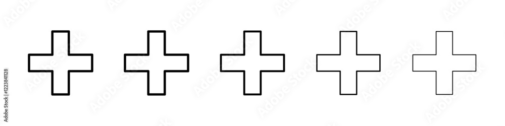 Add icon Vector logo sign Add icon Vector logo sign
