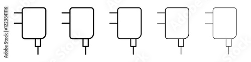 Adapter icon Vector logo sign