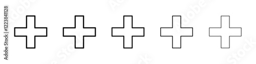 Add icon Vector logo sign