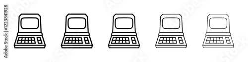 Atm icon Vector logo sign