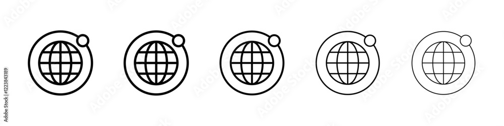 Browser icon Vector logo sign Browser icon Vector logo sign