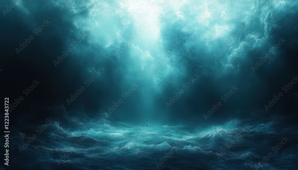 Smooth Blue Gradient Texture with Abstract Grainy Surface and Minimalist Design Smooth Blue Gradient Texture with Abstract Grainy Surface and Minimalist Design