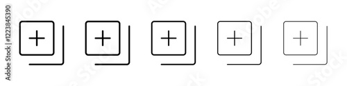 Collection icon Vector logo sign