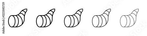 cornucopia icon Vector logo sign