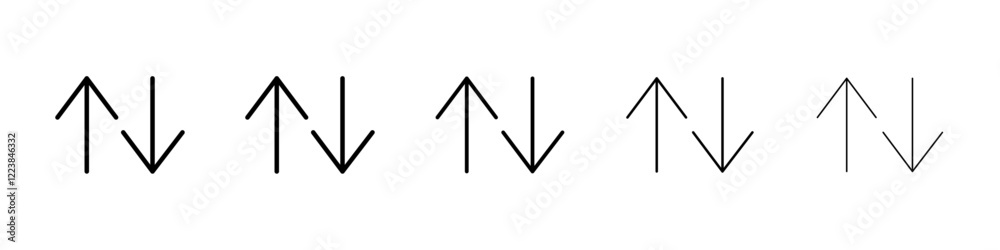 Data icon Vector logo sign