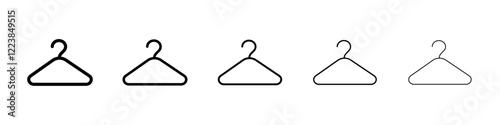 Hanger icon Vector logo sign