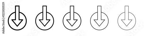 Internal icon Vector logo sign