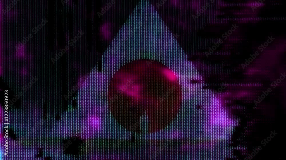 vj loop futuristic colorful dj background visual	
