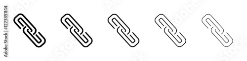 Link icon Vector logo sign