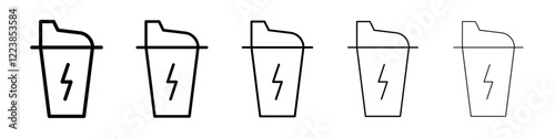 Protein icon Vector logo sign