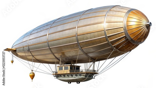 Dirigible Airship Illustration