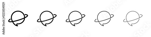 Show chatous icon Vector logo sign