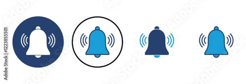 Bell Icon vector. Notification icon for your web site design