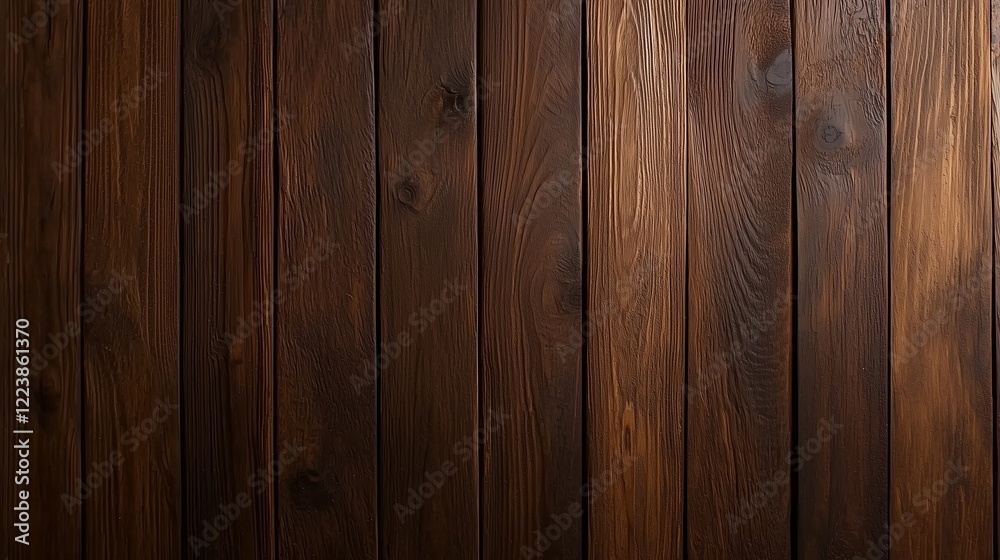 Dark brown rustic wooden texture with natural grains and knots. Dark brown rustic wooden texture with natural grains and knots.