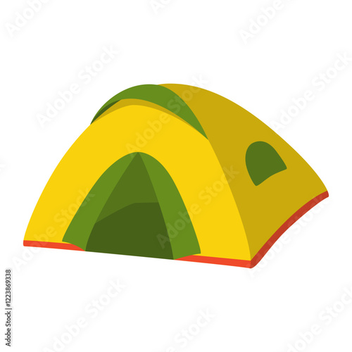 Tent Camping Outdoor Illustration