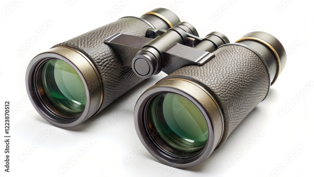 Binoculars on White Background Binoculars on White Background