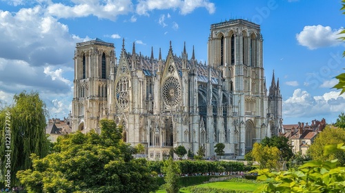 Magnificent Notre-Dame Cathedral of Amiens, France