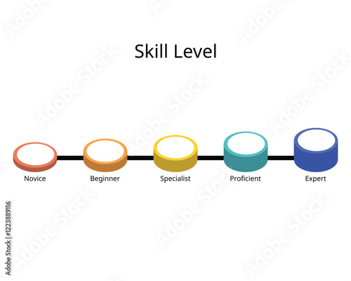 skill level from novice, beginner, specialist, proficient, expert