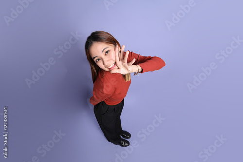 Cute Asian Woman