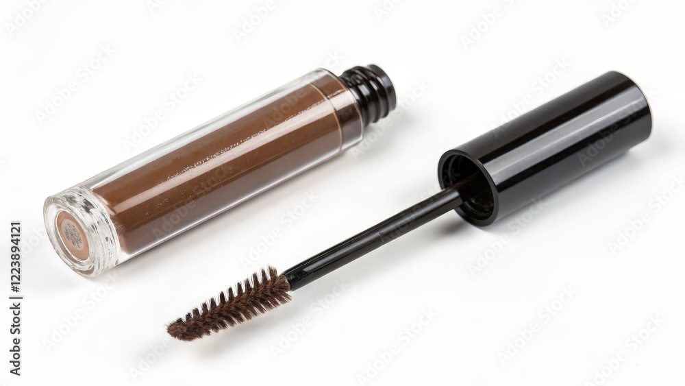 Brown Eyebrow Gel Tube and Applicator Brown Eyebrow Gel Tube and Applicator