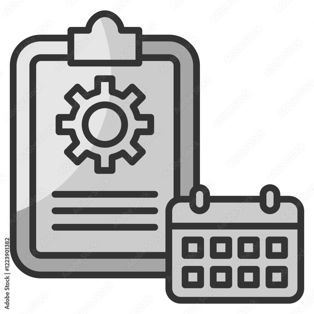 Operational Planning Icon Element For Design Operational Planning Icon Element For Design