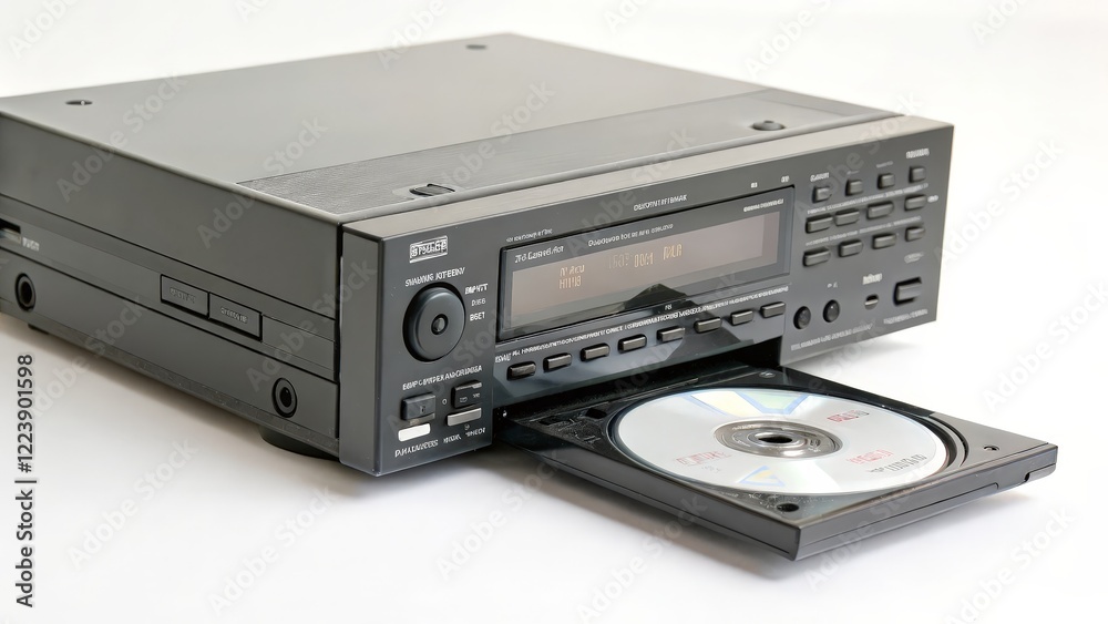 Obraz premium CD Player with Disc Tray Open