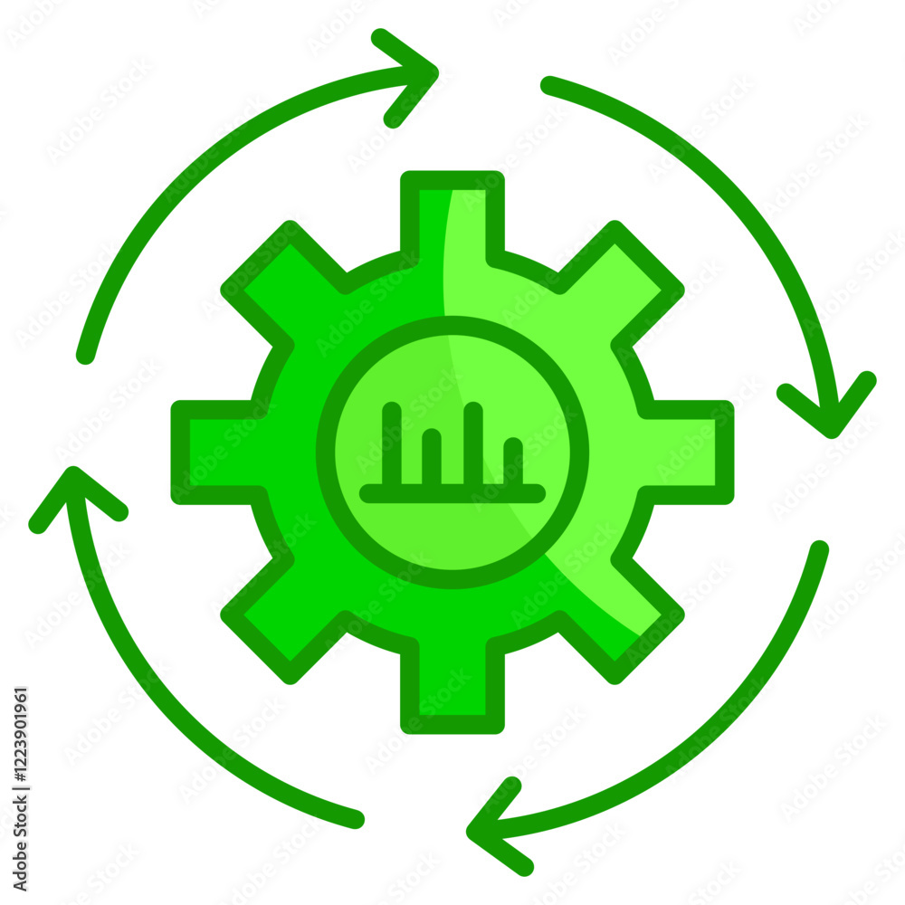 Lean Operations Icon Element For Design Lean Operations Icon Element For Design