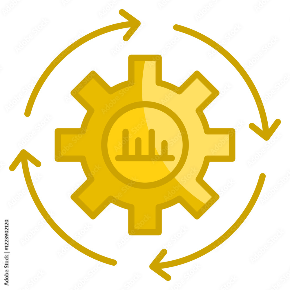 Lean Operations Icon Element For Design Lean Operations Icon Element For Design