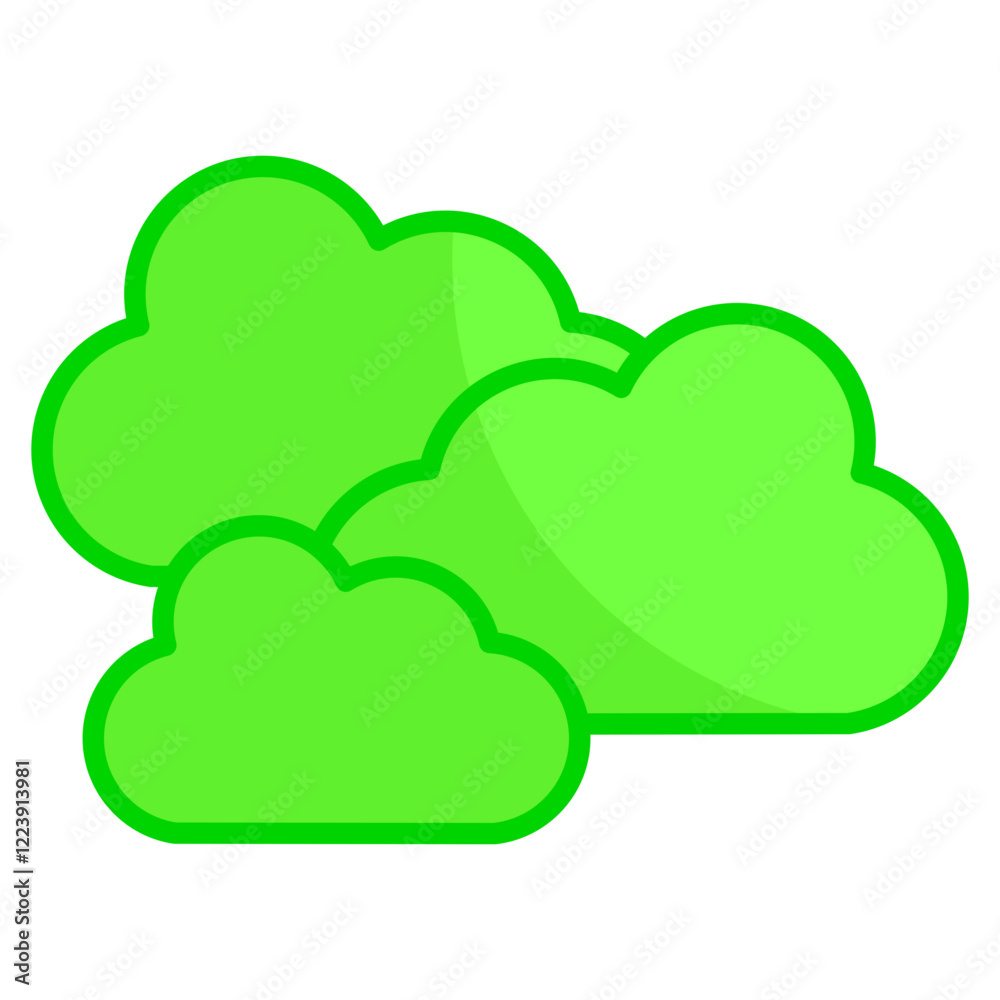 Cloud Formation Icon Element For Design Cloud Formation Icon Element For Design