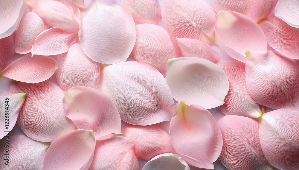 Obraz premium パステルカラーの花びら風テクスチャ背景