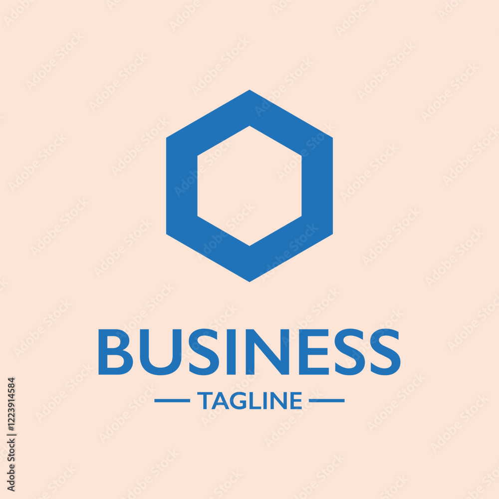 Fototapeta premium Simple business logo design