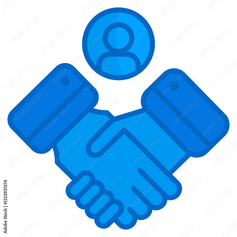 Handshake Icon Element For Design Handshake Icon Element For Design