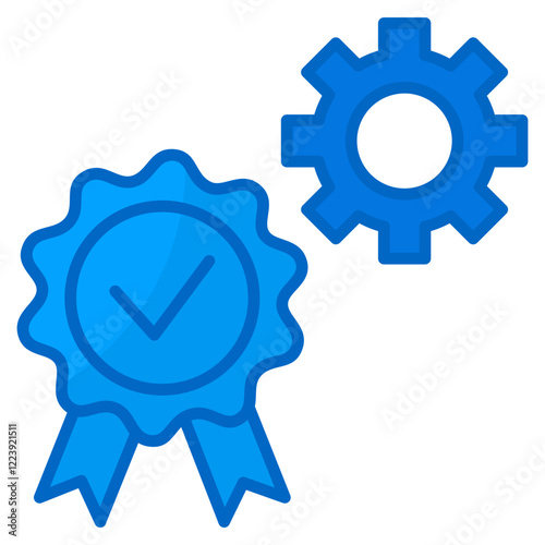 Total Quality Management  Icon Element For Design