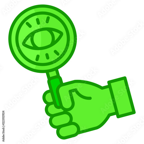 Vision  Icon Element For Design