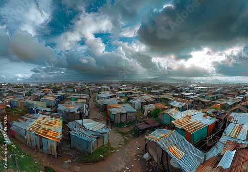 the South African shanty town
