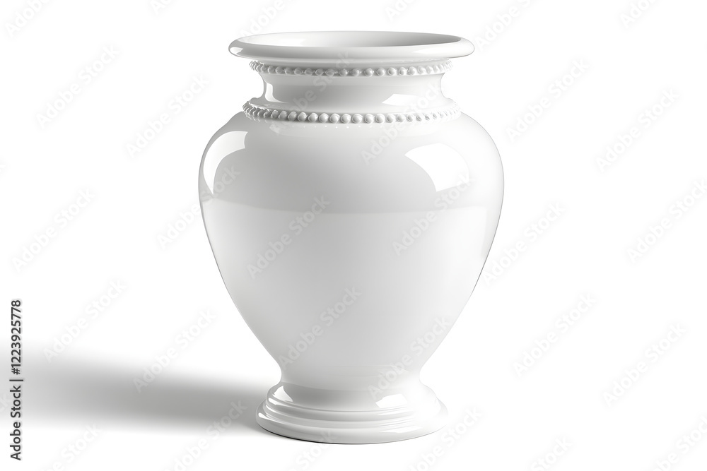 Elegant White Vase: Design & Decor Elegant White Vase: Design & Decor