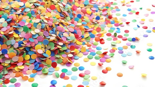 Colorful Confetti Pile