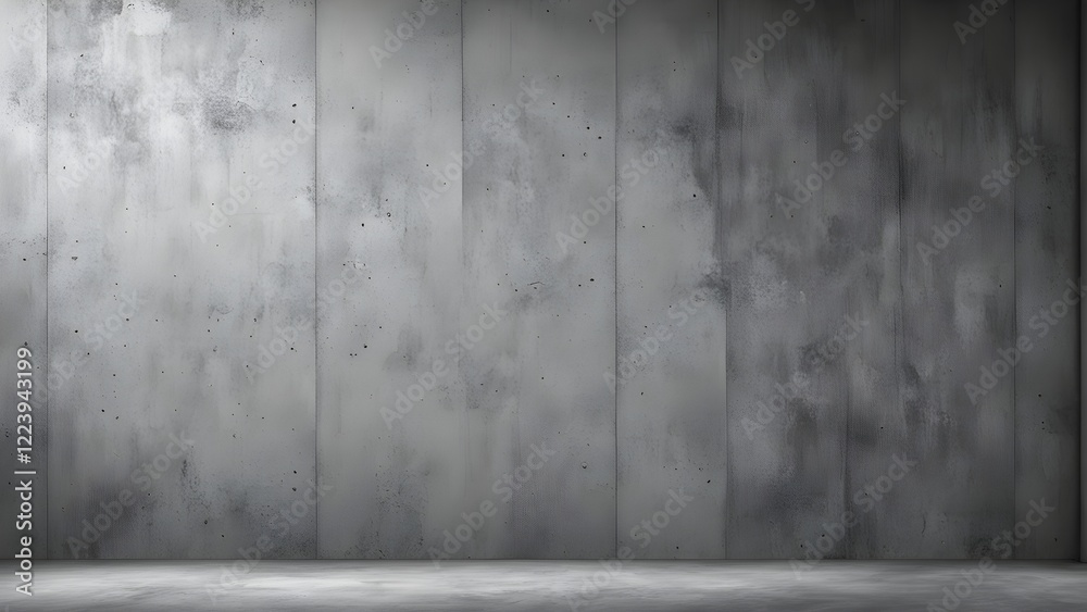 High-resolution image of a textured gray concrete wall and floor, ideal for backgrounds and product displays. High-resolution image of a textured gray concrete wall and floor, ideal for backgrounds and product displays.