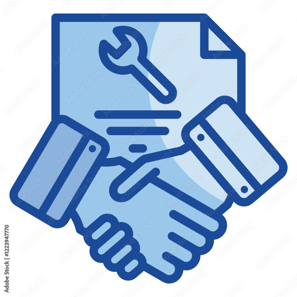 Service Agreement Icon Element For Design Service Agreement Icon Element For Design