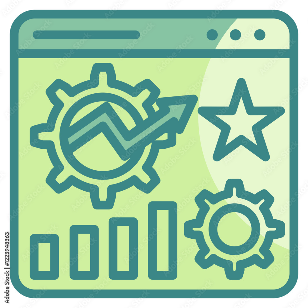 Reputation Management Icon Element For Design Reputation Management Icon Element For Design