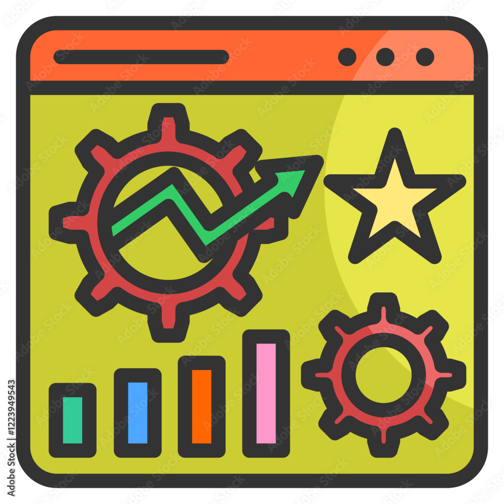 Reputation Management Icon Element For Design Reputation Management Icon Element For Design