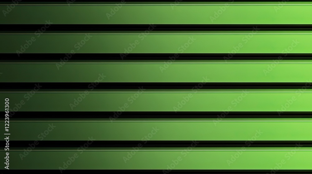 Obraz premium Green metal stripes background